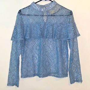 California Moonrise Boho Sheer Shirt